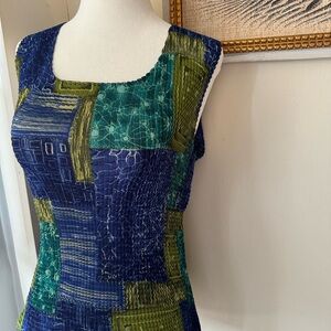 Vintage patchwork tank top